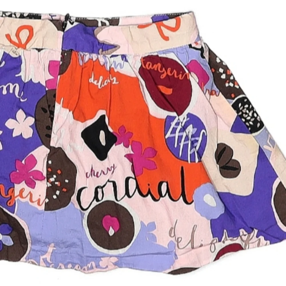 Kate Spade New York Skirt Skort Size 18 mo Colorful Floral Print with‎ Panties